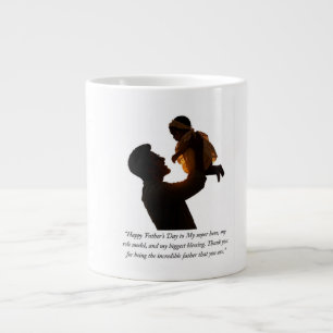 Happy Father's Day Large Coffee Mug