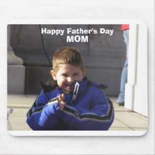 Happy Father's Day Mom Mousepad