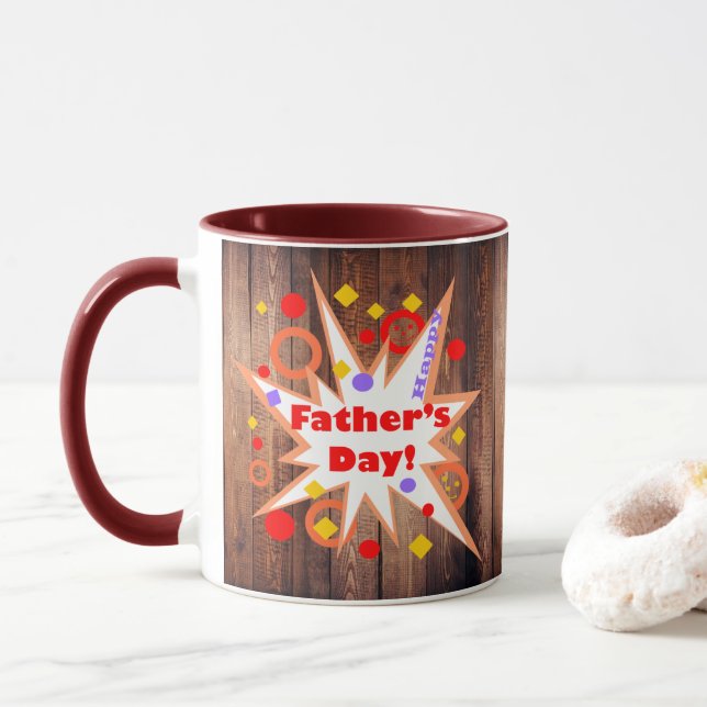 Happy Father's Day Mug (With Donut)