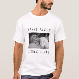 Happy Father's Day New Dad Photo T-Shirt