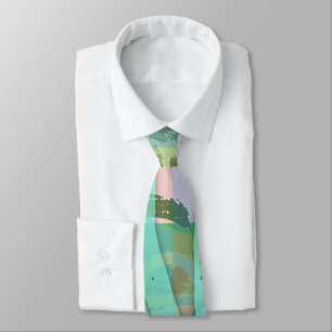 Happy Father's Day Original Lettering Design 02 Tie