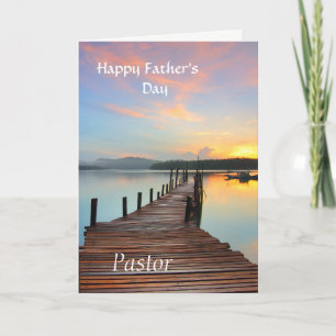Happy Father's Day - Pastor Card