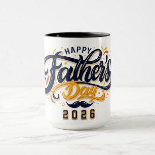 Happy Father's Day Personalized Date Mug