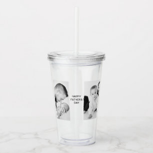 Happy FATHER'S DAY PHOTO  Acrylic Tumbler