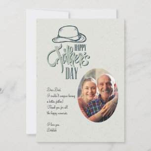 Happy Father's Day Photo Card