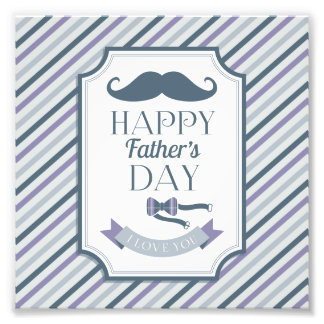 Happy Father's Day Photo Print