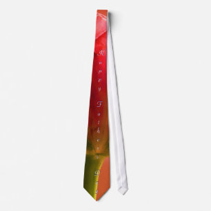 Happy Fathers Day Pink Rose Tie