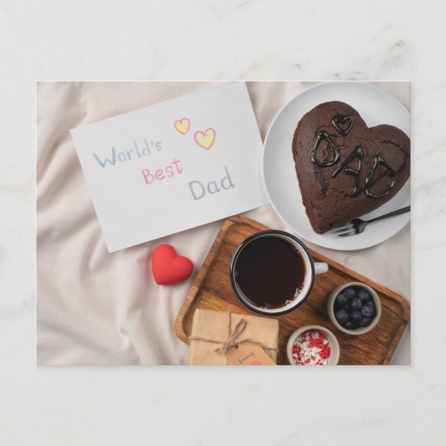 Happy Father's Day Postcard (Front)