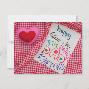 Happy Father's Day Postcard