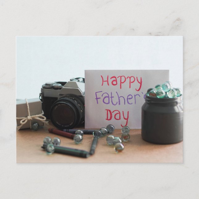 Happy Father's Day Postcard (Front)