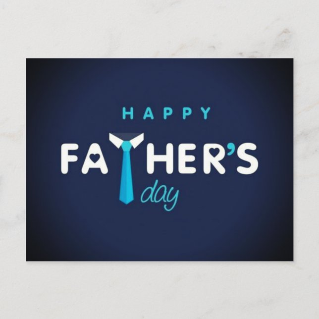 Happy Father's Day Postcard (Front)