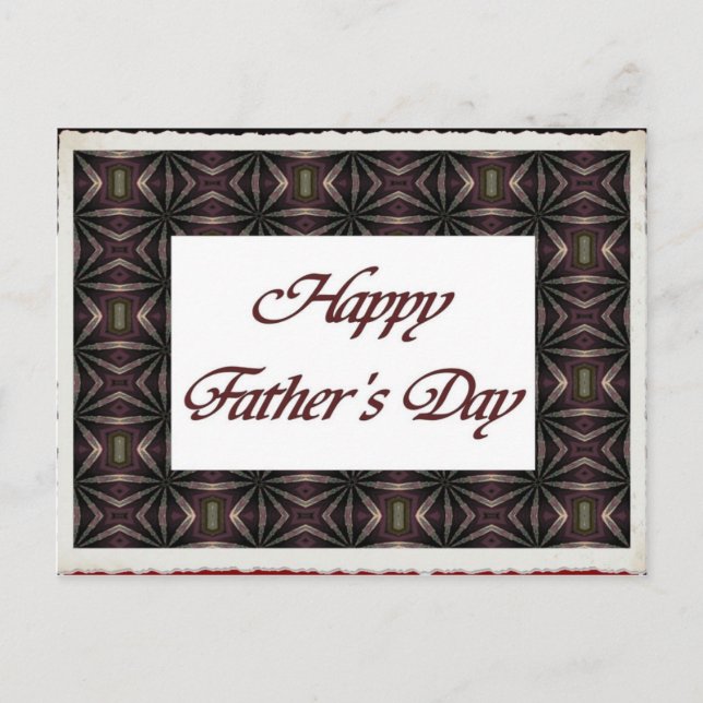 Happy Father's Day Postcard (Front)