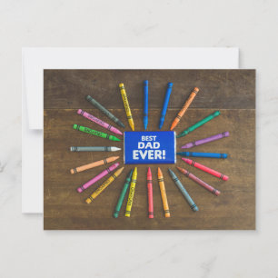 Happy Father's Day Postcard