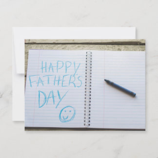 Happy Father's Day Postcard