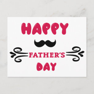 Happy Father's Day Postcard
