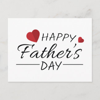 Happy Father's Day Postcard 