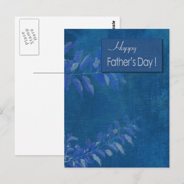 Happy Father's Day Postcard (Front/Back)