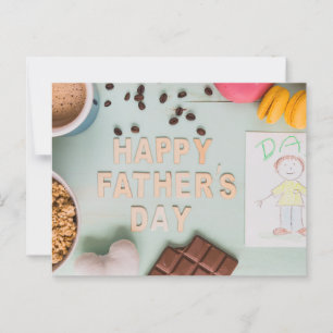Happy Father's Day Postcard