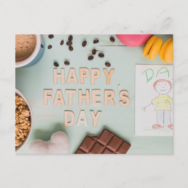Happy Father's Day Postcard (Front)