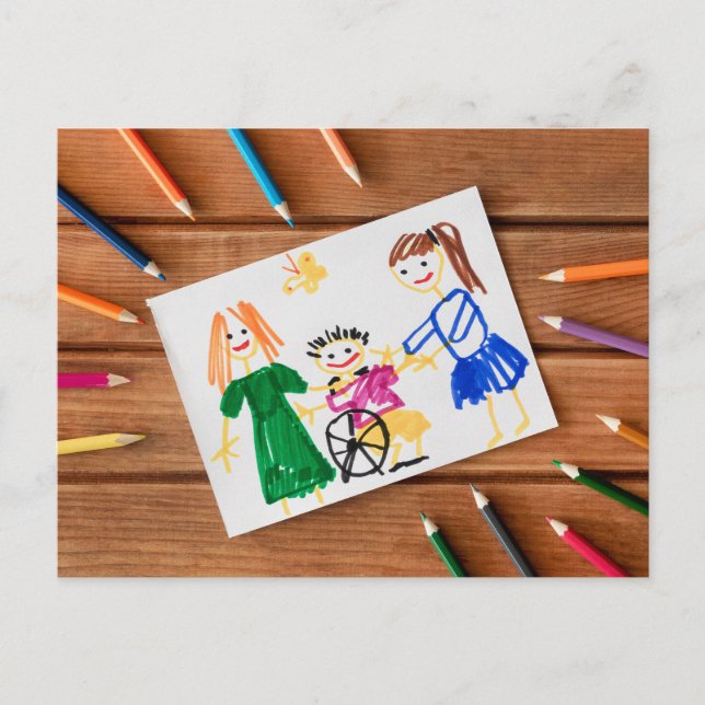 Happy Father's Day Postcard (Front)
