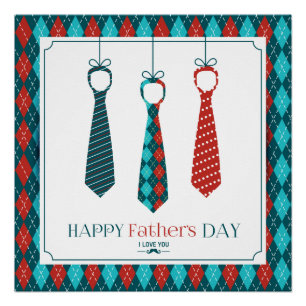 Happy Father's Day Poster