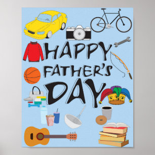 Happy Father's Day Poster