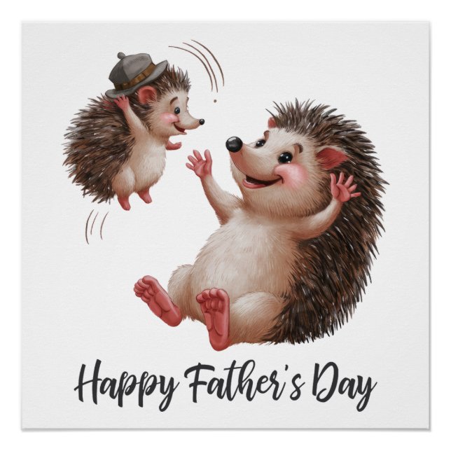Happy Father's Day Poster (Front)