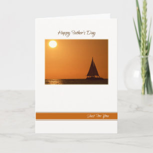 Happy Father's Day Sailboat Card