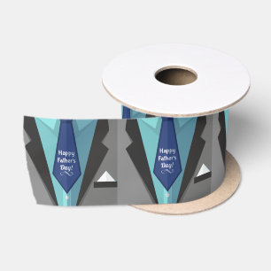 Happy Father's Day Satin Ribbon