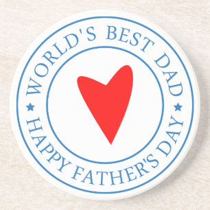 Happy Father's day- Seal Coaster