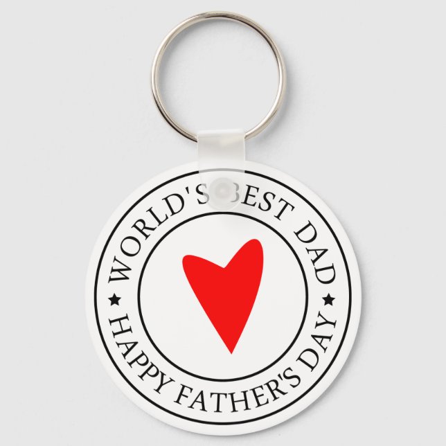 Happy Father's day- Seal Keychain (Front)