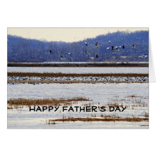 Happy Father's Day Snow Geese, Loess Bluffs