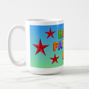Happy Father's Day Star Coffee Mug
