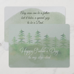 Happy Father's Day Step-Dad Card