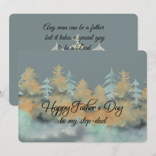 Happy Father's Day Step-Dad Card
