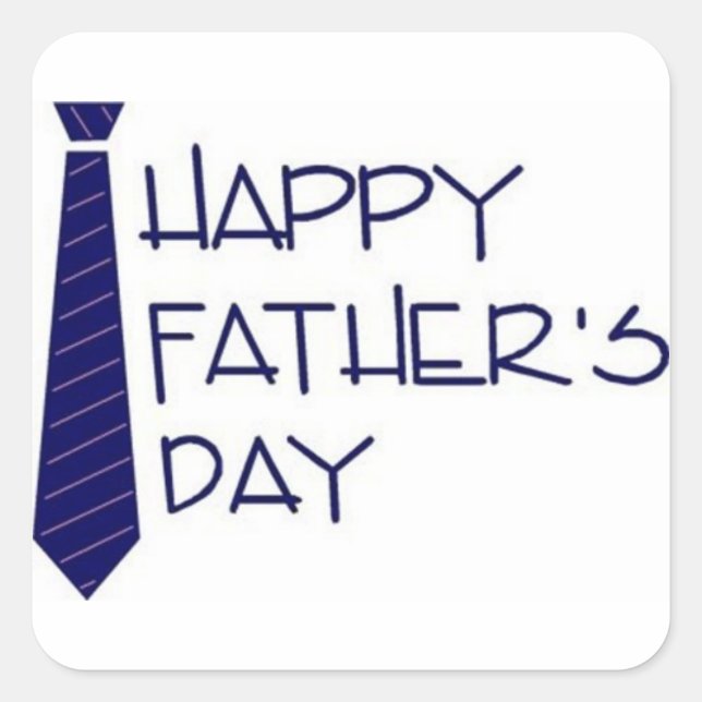 Happy Father's day sticker (Front)