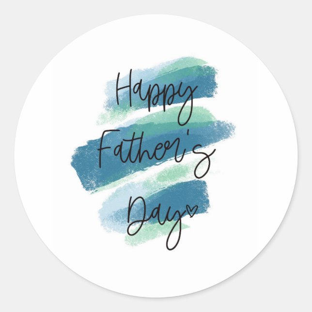 Happy Father's Day Stickers (Front)