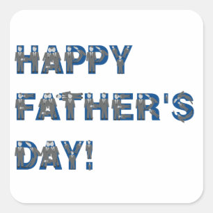 Happy Fathers Day Stickers