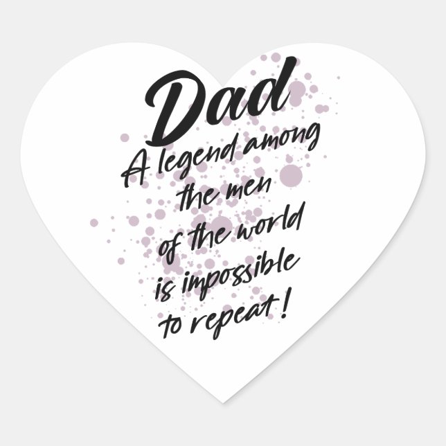 Happy father's day stickers (Front)