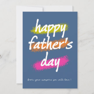 Happy Father's Day Thank You Card
