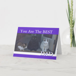 Happy Father's Day the From Cats Card