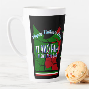Happy Father's Day TI AMO PAPA I Love You Dad Mug