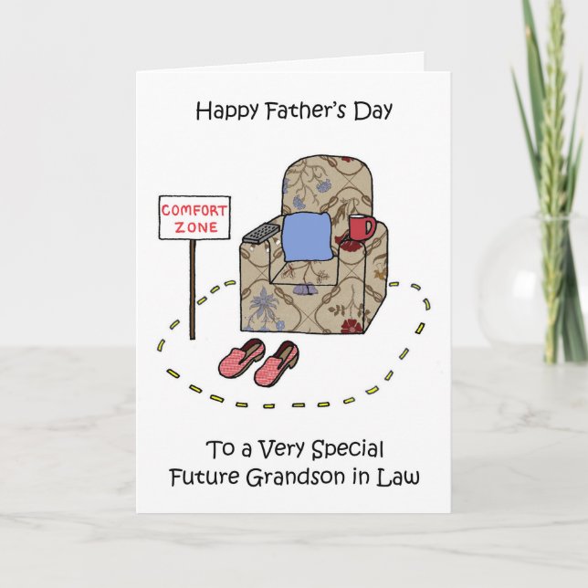 Happy Father's Day to Future Grandson in law Card (Front)