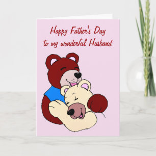 Happy Father's Day to Husband from Wife Card