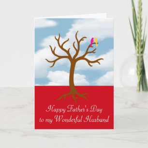 Happy Father's Day to Husband from Wife Card