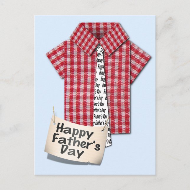 Happy Fathers Day to Someone Special Postcard (Front)