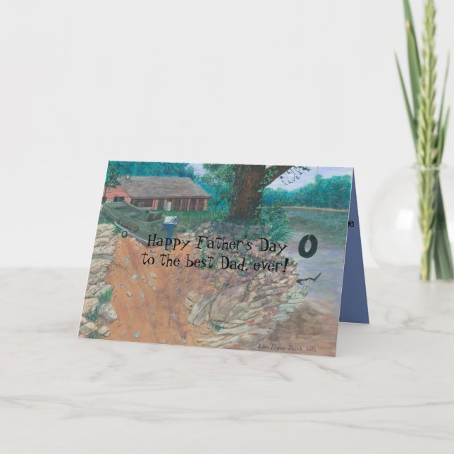 Happy Father's Day to the Best Dad, Ever! Card (Front)