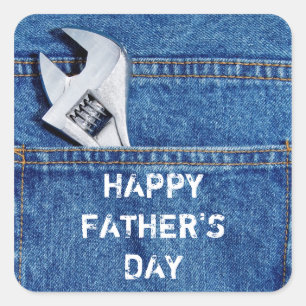 Happy Father's Day Tool Sticker