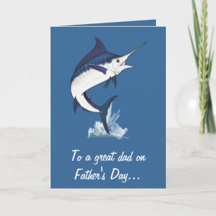 Happy Father's Day with Marlin Card