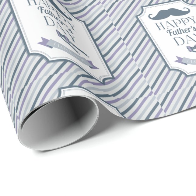 Happy Father's Day Wrapping Paper (Roll Corner)